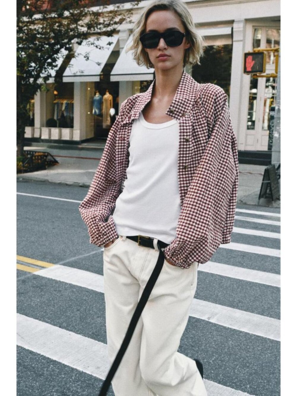 ZARA PLAID JACKET 2298/151/068